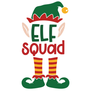 Elf Squad Christmas Design - DTF Ready To Press