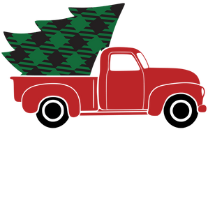 Christmas Truck Design DTF-Ready to Press | Iris DTF