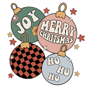 Merry Christmas DTF Design - Ready to Press V3 | Iris DTF