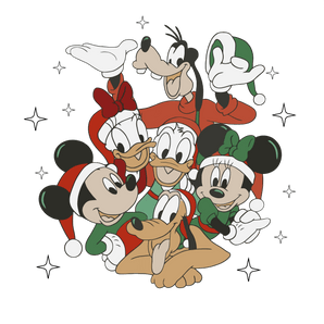 Mickey Mouse Christmas DTF Ready to Press V1 | Iris DTF
