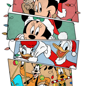 Mickey Mouse Christmas DTF Ready to Press | Iris DTF