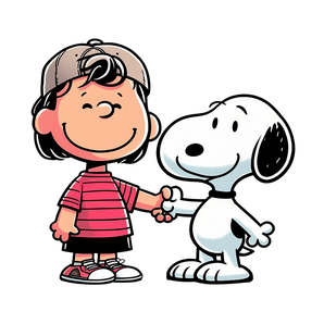 The Peanuts Snoopy & Friends Cartoon Design | Iris DTF