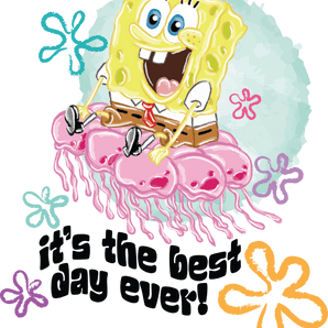Sponge Bob Squarepants Cartoon Design | Iris DTF