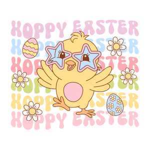 Funny Retro Hoppy Easter Design - DTF Ready To Press