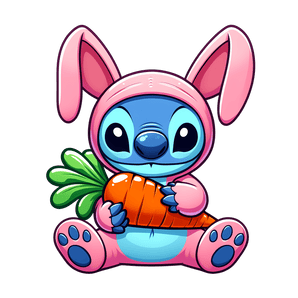 Happy Easter Funny Stitch Design - DTF Ready To Press