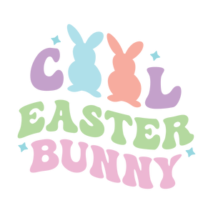 Cool Easter Bunny Design - DTF Ready To Press