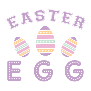 Easter Egg Design - DTF Ready To Press