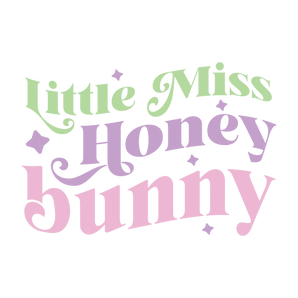 Little Miss Honey Bunny Easter Design | Iris DTF