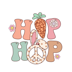 Hip Hop Easter Peace Design - DTF Ready To Press