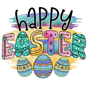 Happy Easter Hunting Egg Design - DTF Ready To Press