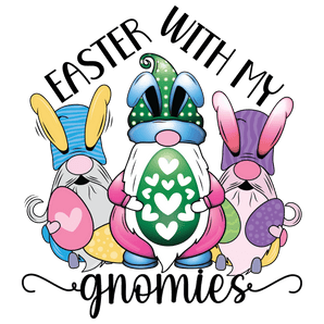 Easter with My Gnomies Egg Design | Iris DTF
