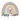 Happy Easter Bunny Rainbow Design | Iris DTF