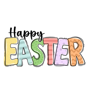 Happy Easter Design DTF-Ready to Press (V4) | Iris DTF