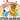 Snoopy Easter Beagle Rainbow Design | Iris DTF