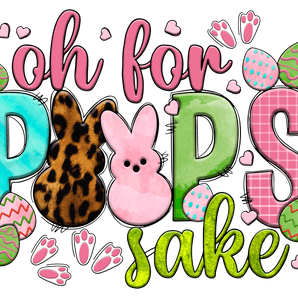 Copy of Oh for Peeps Sake Easter Leopard | Iris DTF