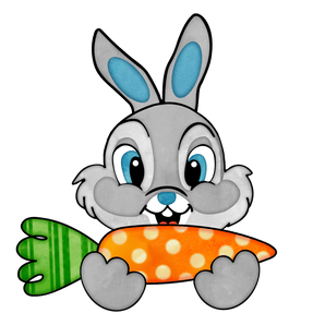 Funny Bunny Easter Design - DTF Ready To Press