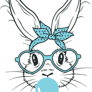 Baby Bunny Easter Design DTF-Ready to Press V3 | Iris DTF