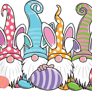 Gnome Hunting Season Easter Design | Iris DTF