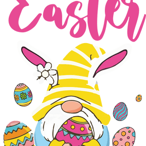 Happy Easter Gnome Design - DTF Ready To Press
