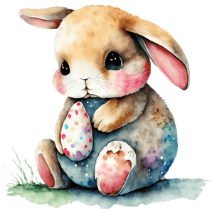 Easter Cute Bunny He is Risen Design | Iris DTF