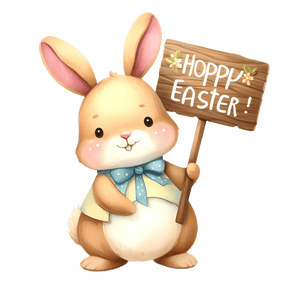 Happy Easter Egg Hunting Party Design | Iris DTF