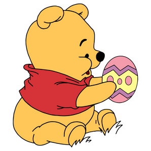 Disney Winnie the Pooh Egg Hunting Design | Iris DTF