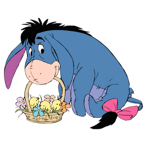 Winnie the Pooh Eeyore Easter Chick Design | Iris DTF