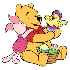 Copy of Winnie the Pooh and Piglet Easter | Iris DTF