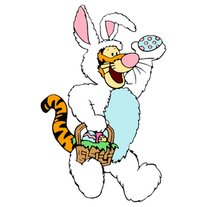 Winnie the Pooh Tigger Egg Hunting Design | Iris DTF