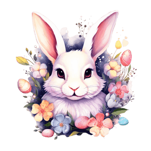 Bunny Lover Easter Design - DTF Ready To Press