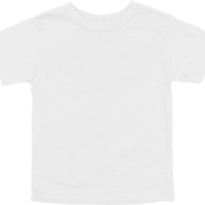 Bella + Canvas 3001T Toddler Jersey Short Sleeve T-Shirt – White
