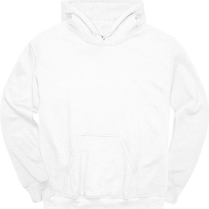 Gildan 18500 – White Size S - Front View