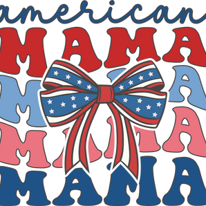 American Mama Design DTF - Ready to Press (V5) | Iris DTF