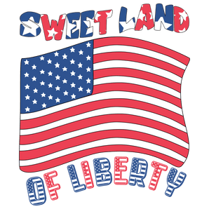 Sweet Land of Liberty DTF Ready to Press V3 | Iris DTF