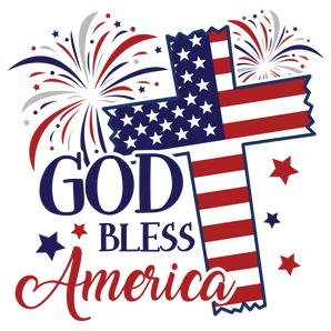 God Bless America Design DTF-Ready Press (V4) | Iris DTF