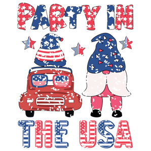 Party in the USA DTF Design - Ready to Press V6 | Iris DTF