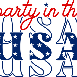 Party in the USA DTF Design - Ready to Press V5 | Iris DTF