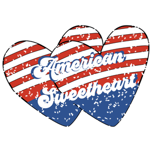 American Sweetheart Design - DTF Ready To Press