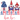 American Babe Design DTF - Ready to Press V2 | Iris DTF