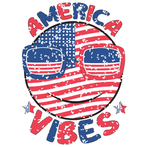America Vibes Design DTF-Ready to Press (V1) | Iris DTF