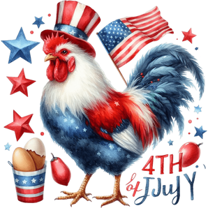 Happy 4th of July Design DTF-Ready Press (V3) | Iris DTF