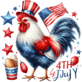 Happy 4th of July Design DTF-Ready Press (V3) | Iris DTF