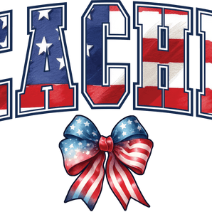 American Teacher Design DTF-Ready to Press (V2) | Iris DTF