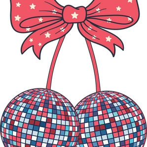 4th Of July Discoball Design - DTF Ready To Press