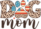 American Dog Mom Design DTF - Ready to Press 1 | Iris DTF