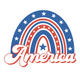 4th of July America Design DTF Ready Press (V1) | Iris DTF