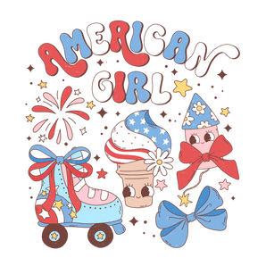 American Girl Design DTF - Ready to Press | Iris DTF