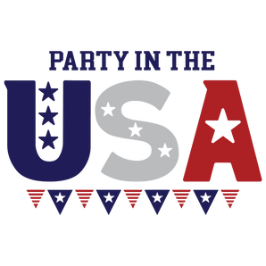 Party in the USA DTF Design - Ready to Press V1 | Iris DTF