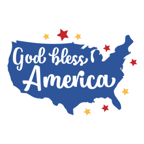 God Bless America Design DTF-Ready Press (V1) | Iris DTF