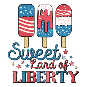 Sweet Land of Liberty DTF Design Ready to Press | Iris DTF